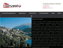 Tablet Screenshot of allinvest-swiss.com